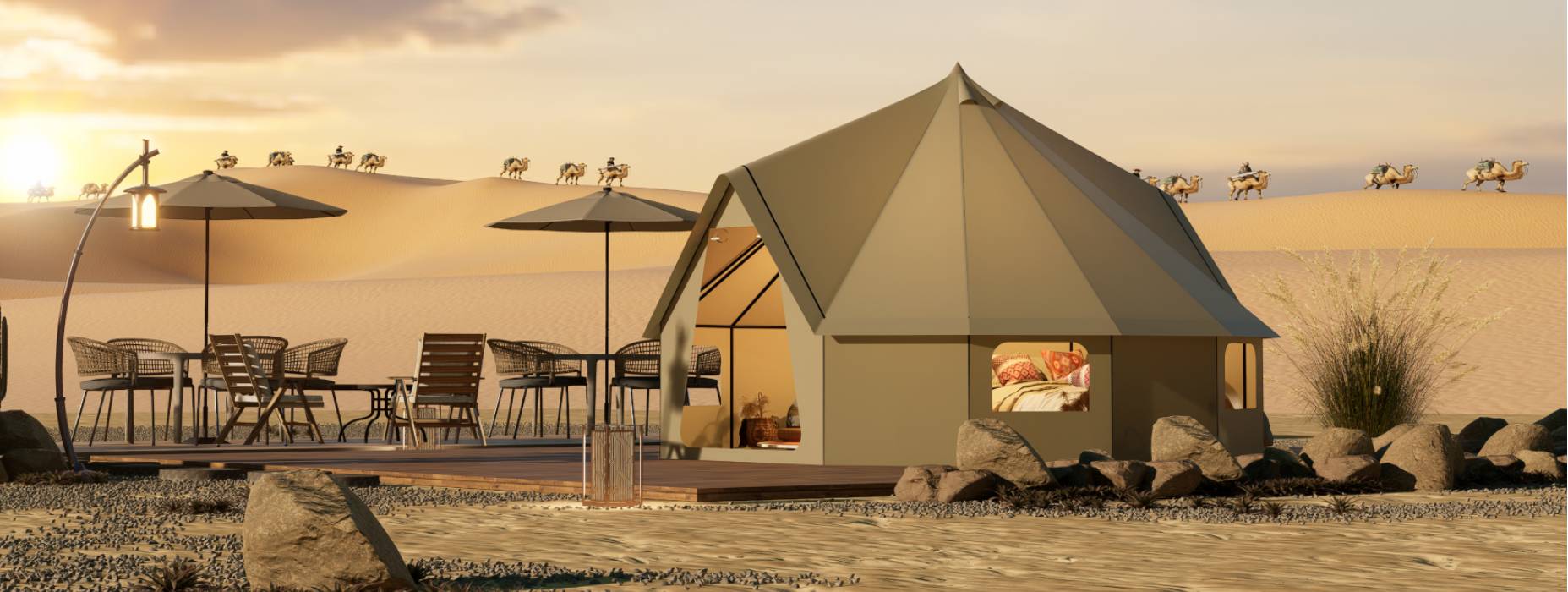 汉川市露营酒店帐篷产品